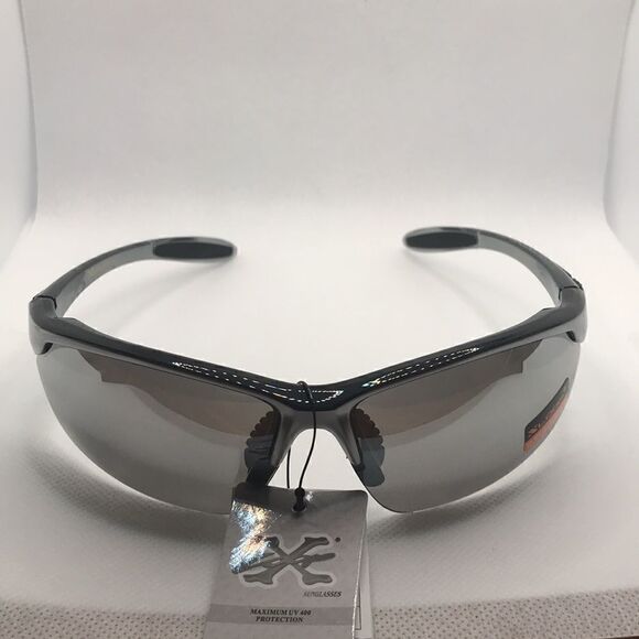 Xloop Rimless Mirrored Lens Sunglasses - Picture 2 of 3